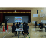 京極中学校で「令和4年度 SDGs授業」が実施されましたの画像1