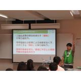 「ShiriBeshiゼロカーボン出前講座」が京極中学校で実施されましたの画像2