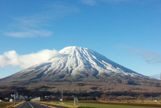 しばれる朝の画像