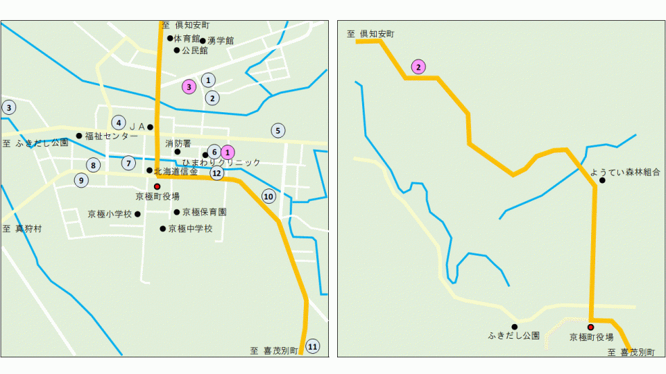 アパート位置図